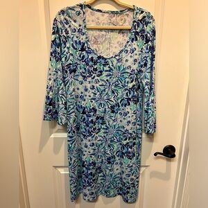 Lilly Pulitzer bell sleeve dress.  size M